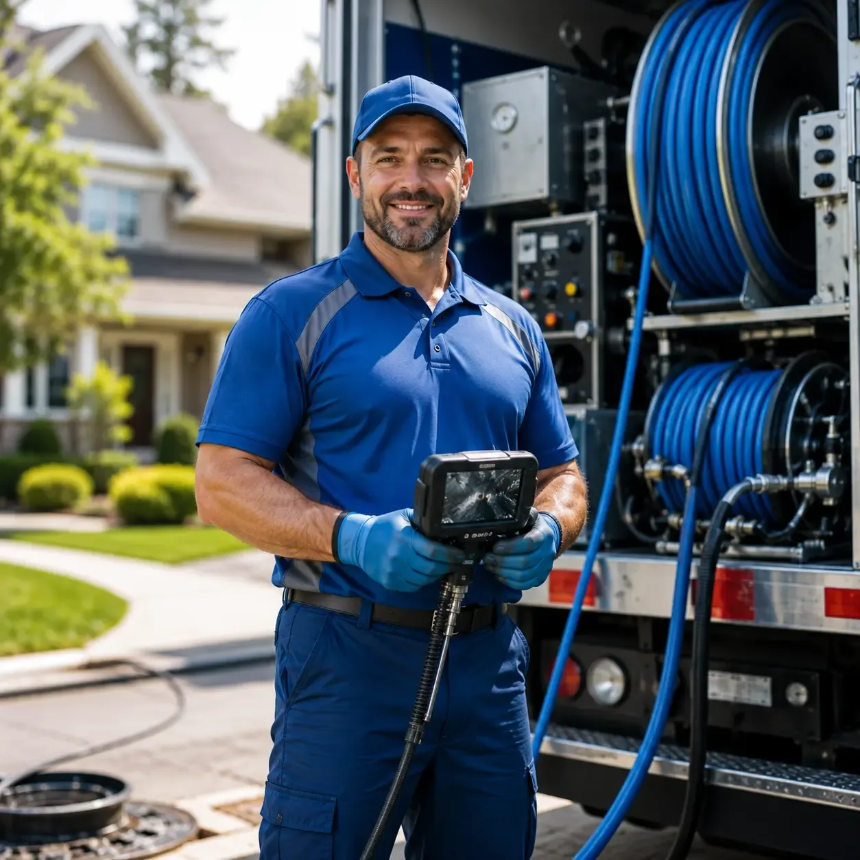 Local outdoor drain cleaning specialists in Eaton, OH